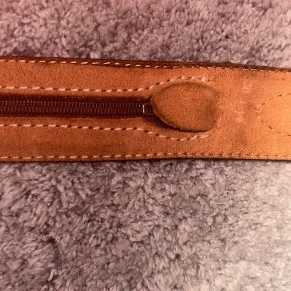 MUST SEE!!! Vintage Orvis Men’s brown leather braided trout belt 36 EUC - Picture 7 of 14